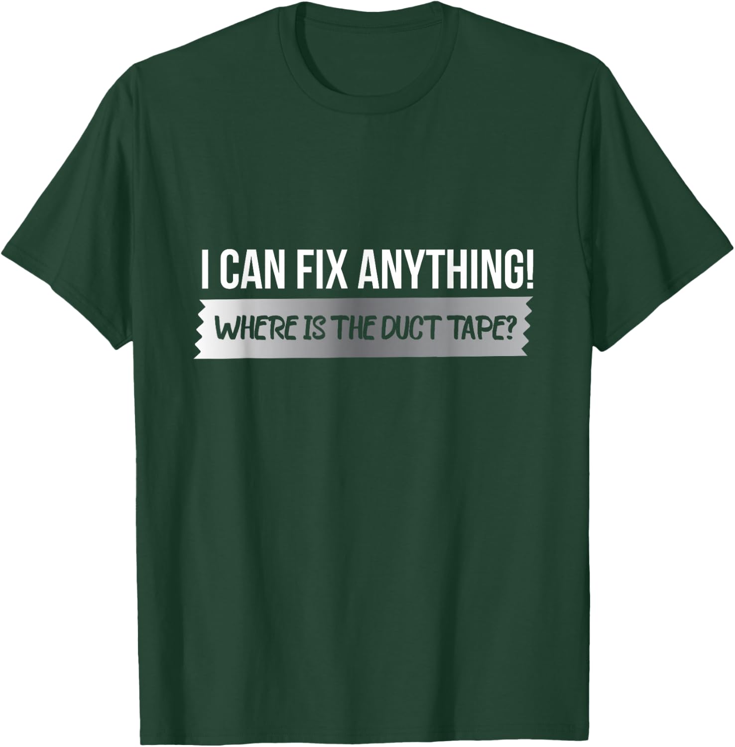 Vicoli Merch: Duct Tape Apparel -Adults Black Small T-Shirt - T-Shirt | Forest
