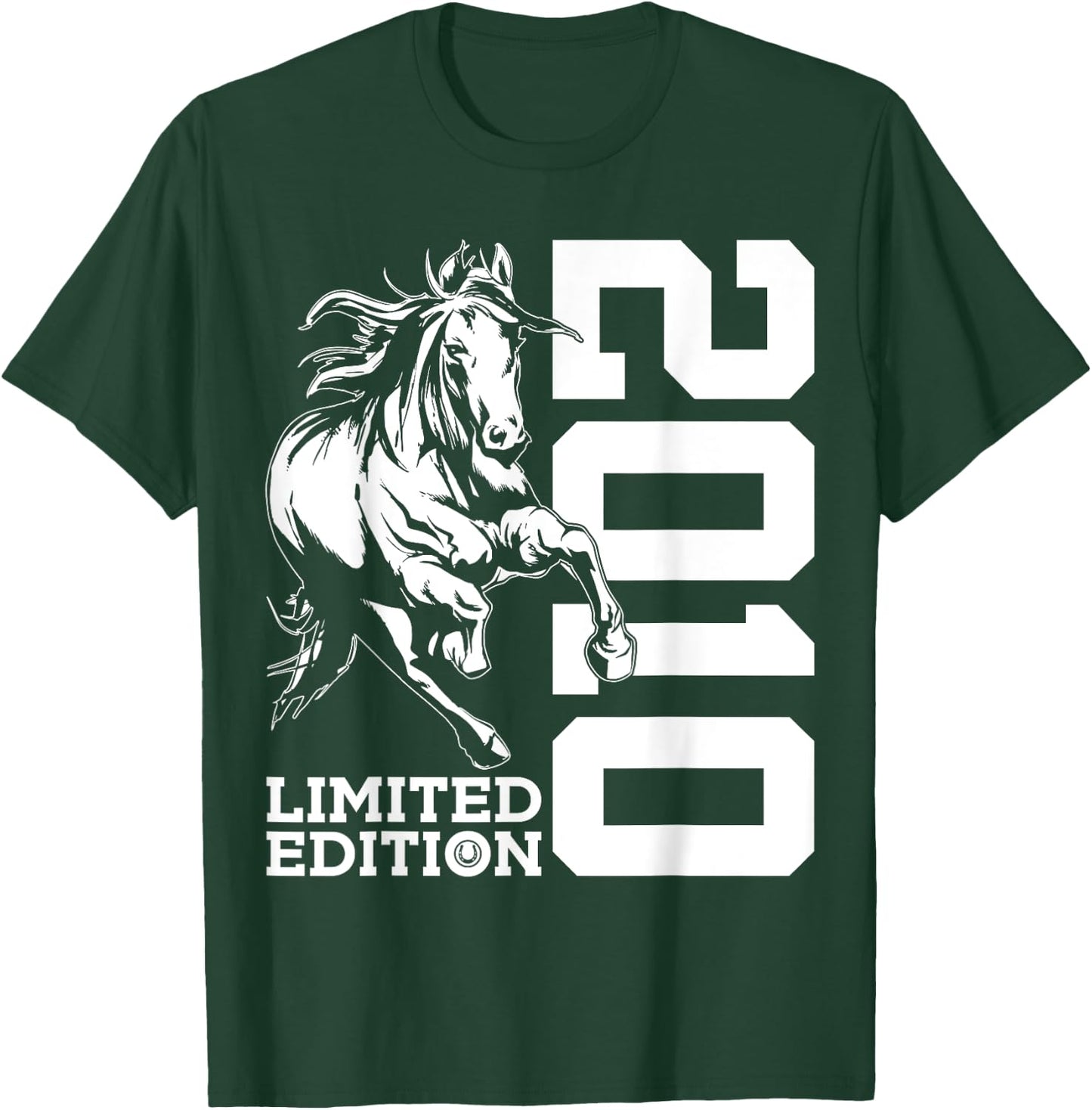 Riding 15th Birthday Horse Limited Edition 2010 Rider T-Shirt - T-Shirt | Forest