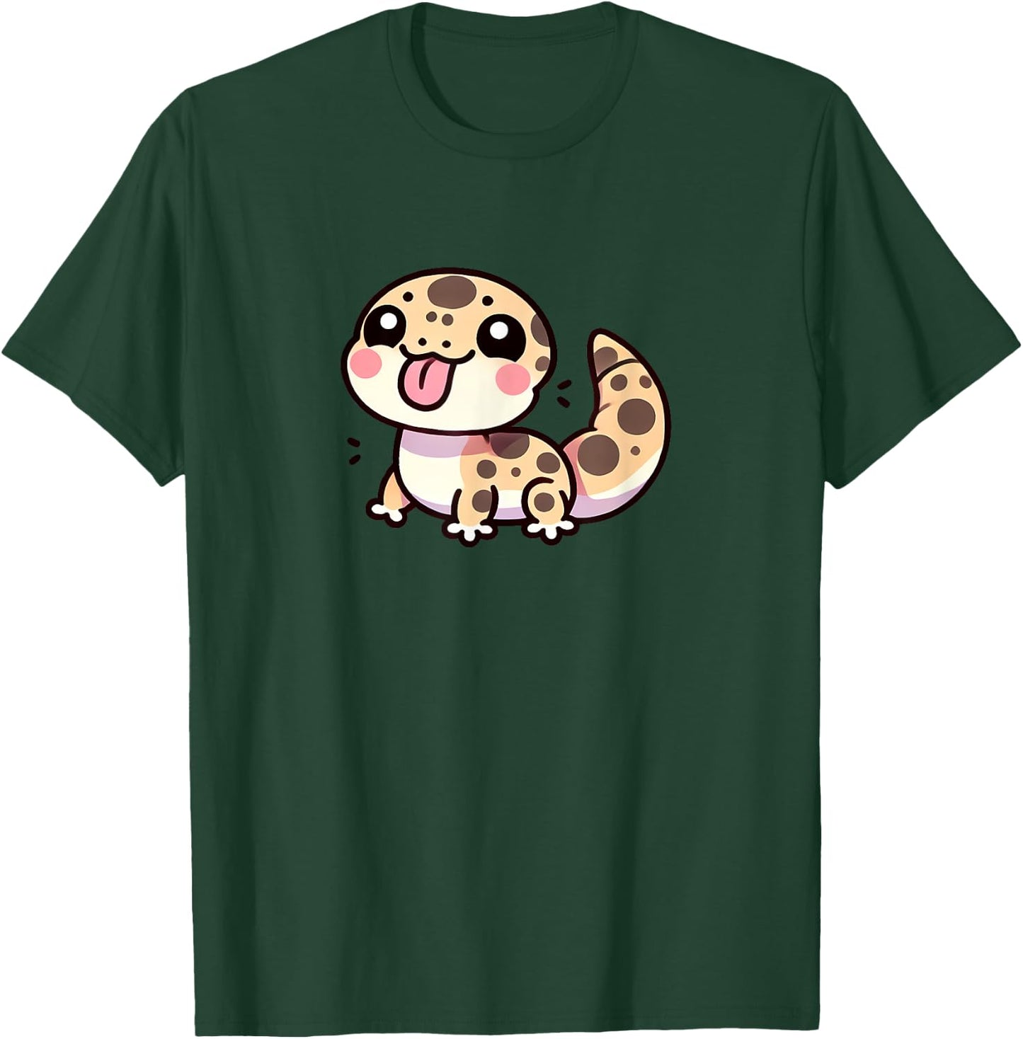 Kawaii Gekco Cute Animal Lover T-Shirt - T-Shirt | Forest