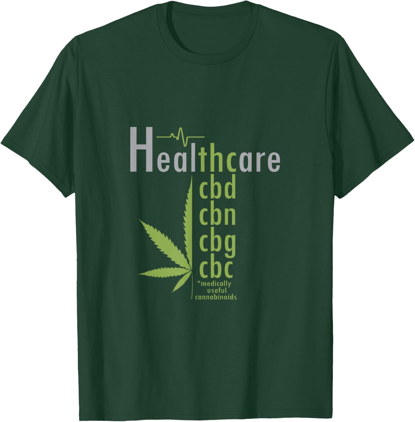 Healthcare| Marijuana Cannabis 420 Pot Stoner THC T-Shirt - T-Shirt | Forest