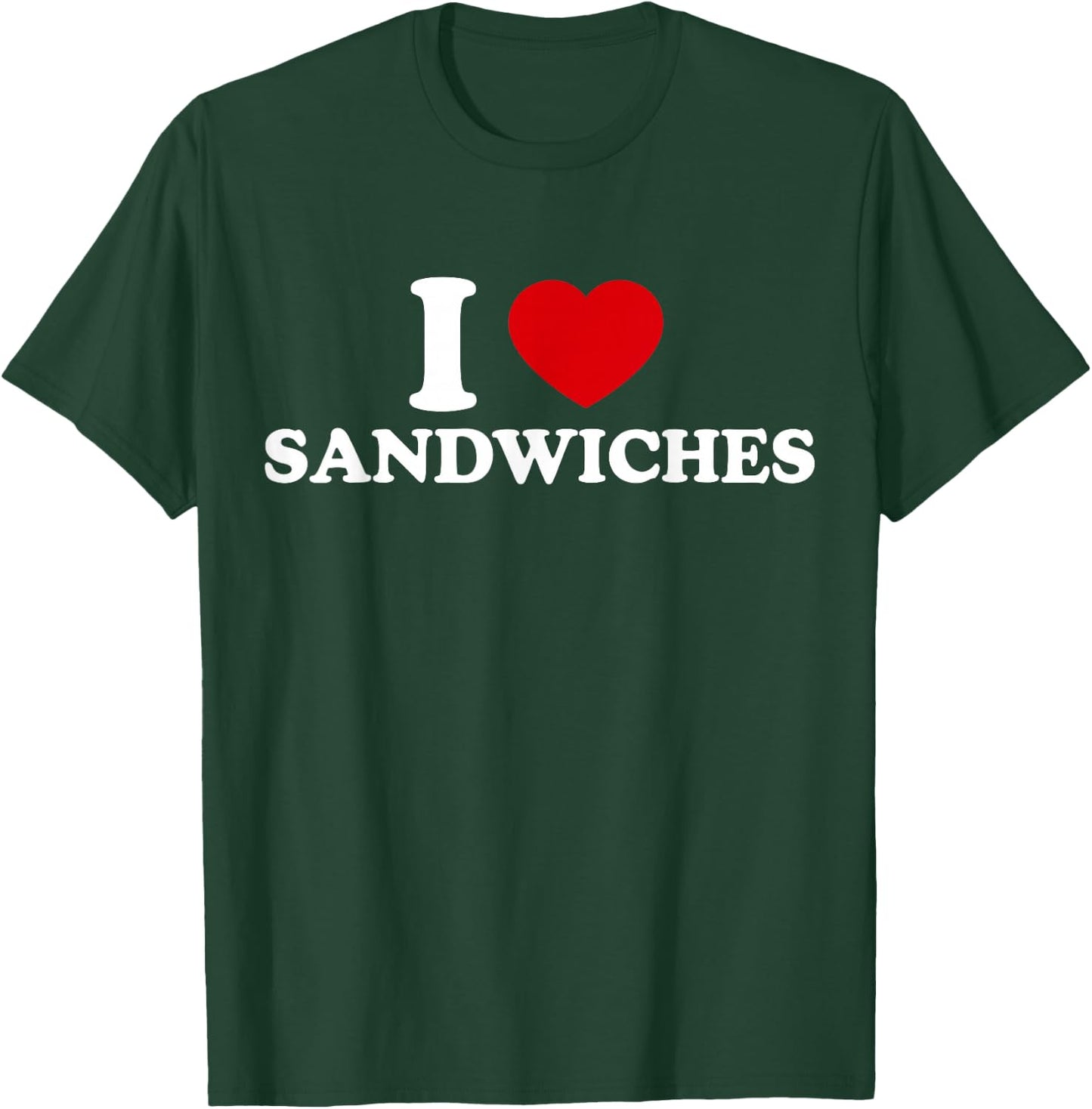 J'aime Les Sandwiches T-Shirt - T-Shirt | Forest