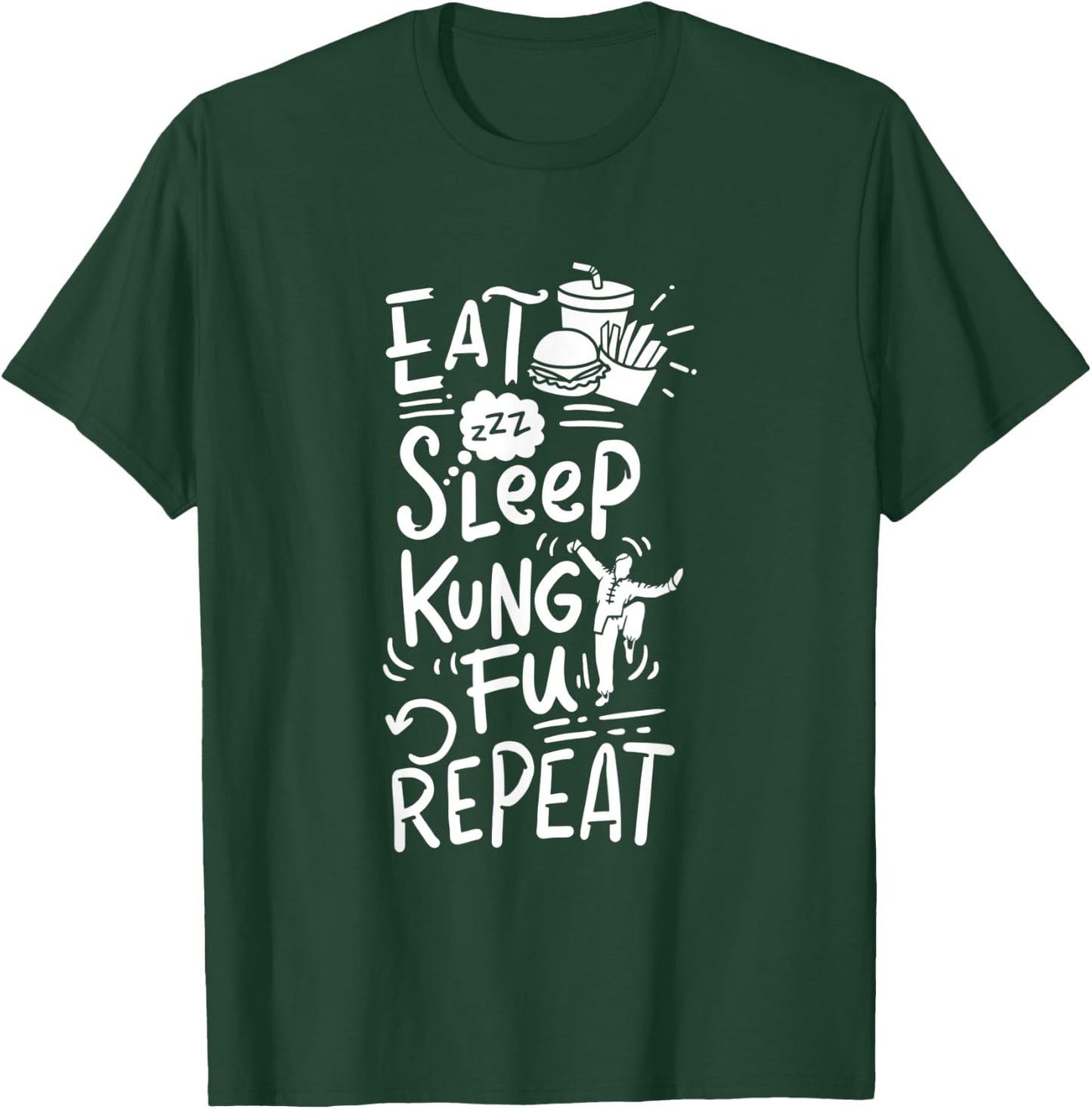 Kung fu t shirt, kung fu fighting gifts T-Shirt - T-Shirt | Forest