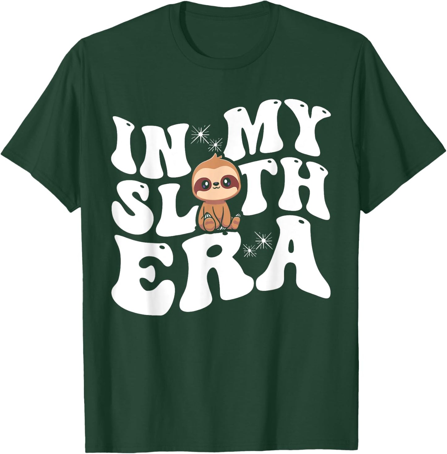 In My Sloth Era Sloth T-Shirt - T-Shirt | Forest