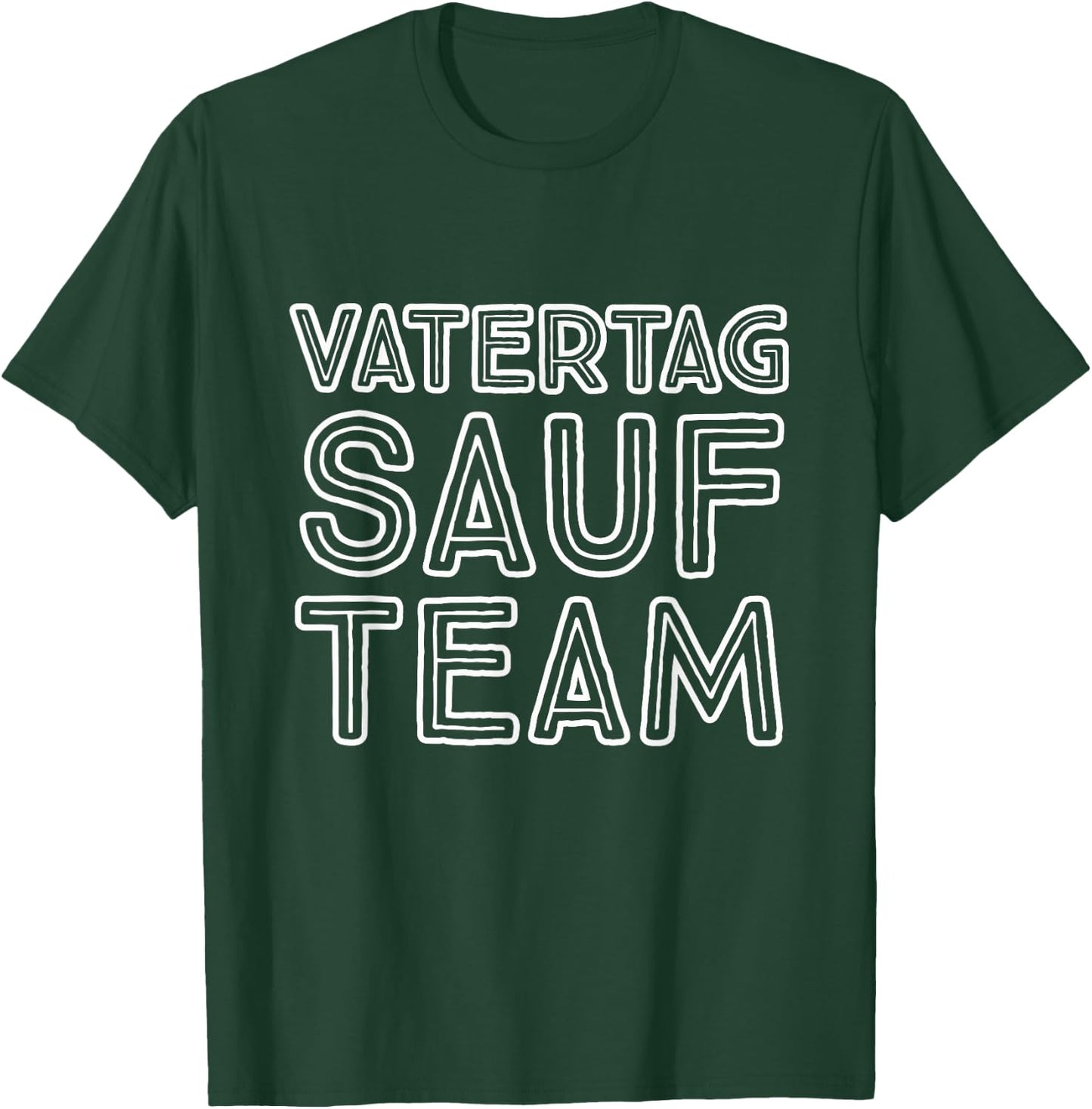 Herren Vatertag Papa | Bier trinken Party Jungstour Männertrip T-Shirt - T-Shirt | Forest