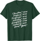 Christian Yeah Perfect Nope, Feminist, Inspirational Gifts T-Shirt - T-Shirt | Forest