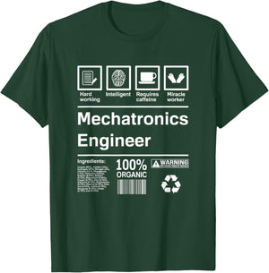 Mechatronics Engineer Gift T-Shirt - T-Shirt | Forest