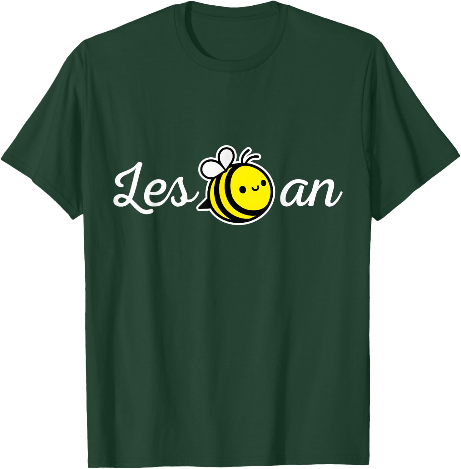 Les Bee an Funny Lesbian Outfit LGBTQ Gay Pride T-Shirt - T-Shirt | Forest