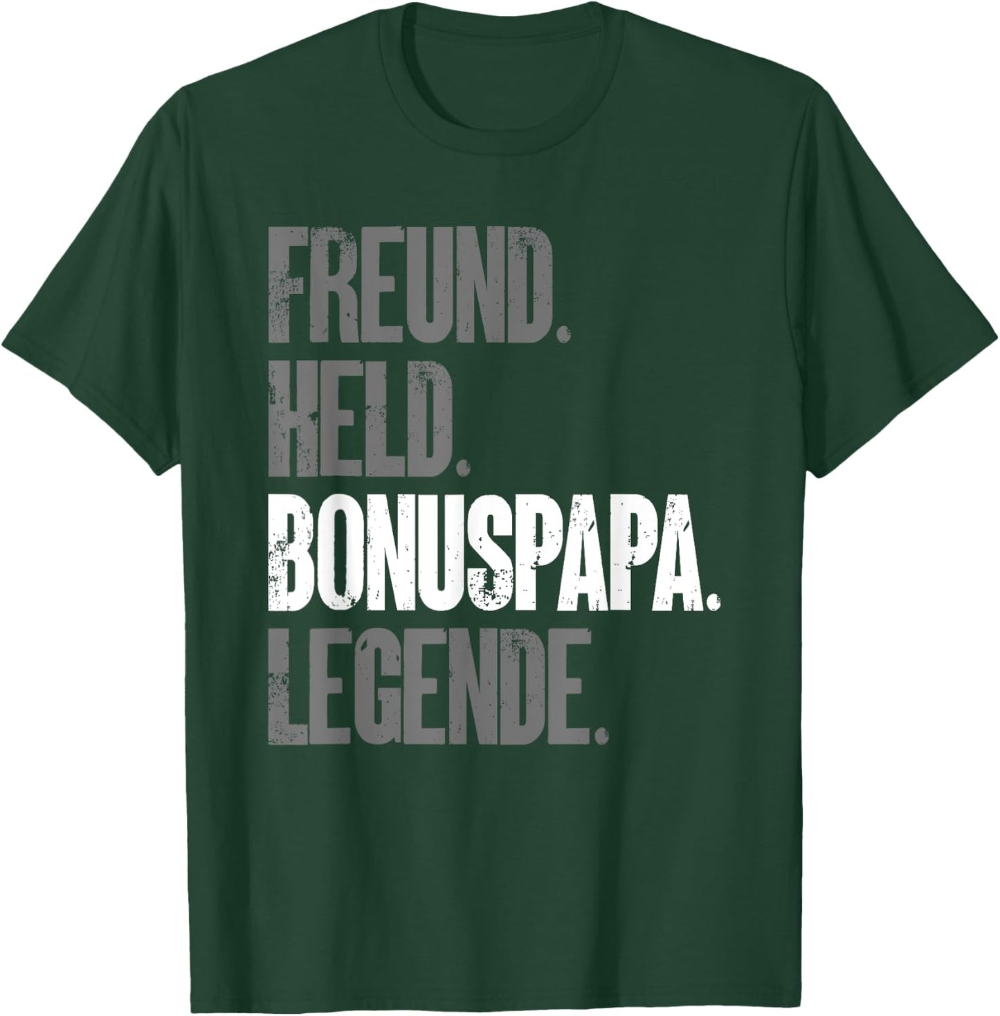 Bonuspapa Bester Stiefpapa Stiefvater Bonus Papa T-Shirt - T-Shirt | Forest