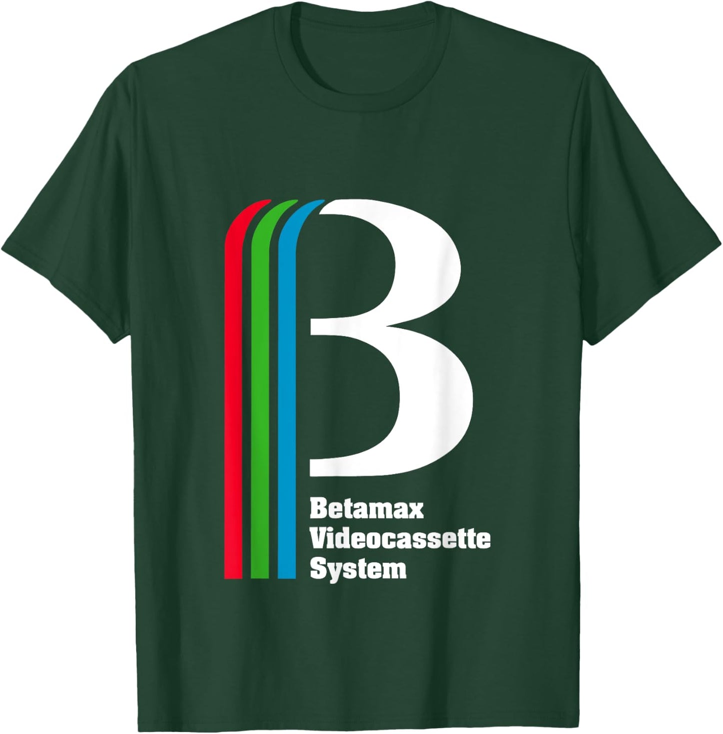 Betamax Videocassette System Logo T-Shirt - T-Shirt | Forest