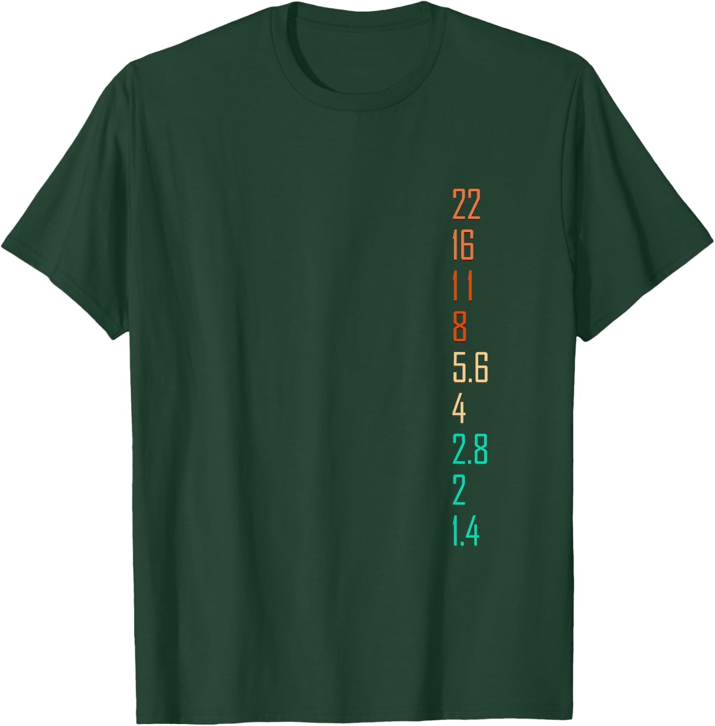 Photographer for Photography Lover Photographing Camera Lens T-Shirt - T-Shirt | Forest
