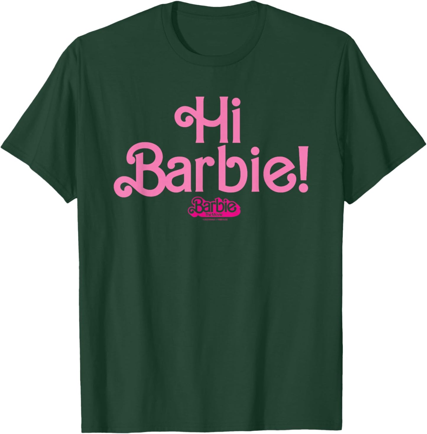 Barbie The Movie - Hello Barbie! , black T-Shirt - T-Shirt | Forest