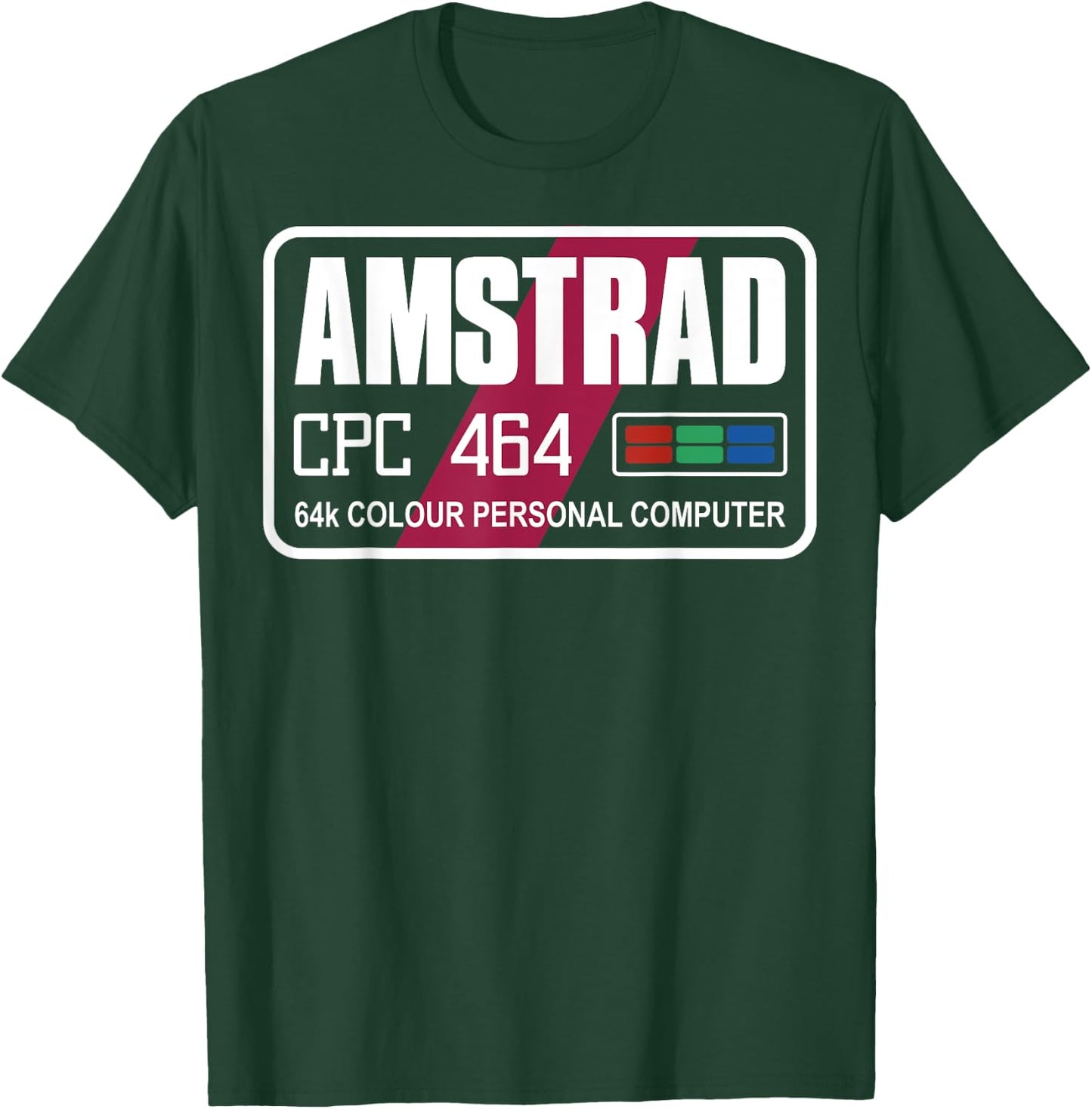AMSTRAD - CPC 464 , Black, S T-Shirt - T-Shirt | Forest