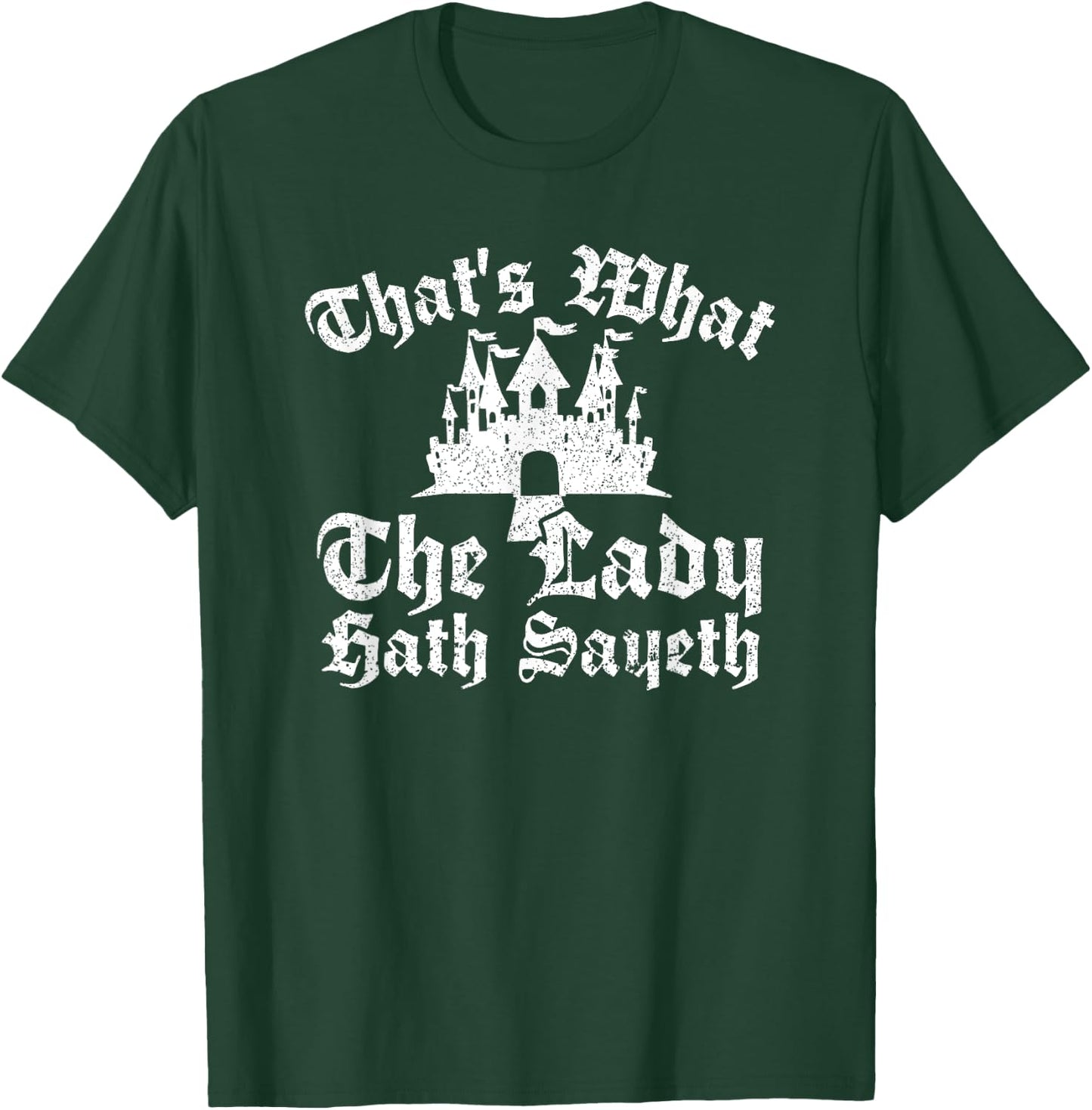 Ren Fair Renaissance Knight Cosplay Lover Funny Costumes T-Shirt - T-Shirt | Forest