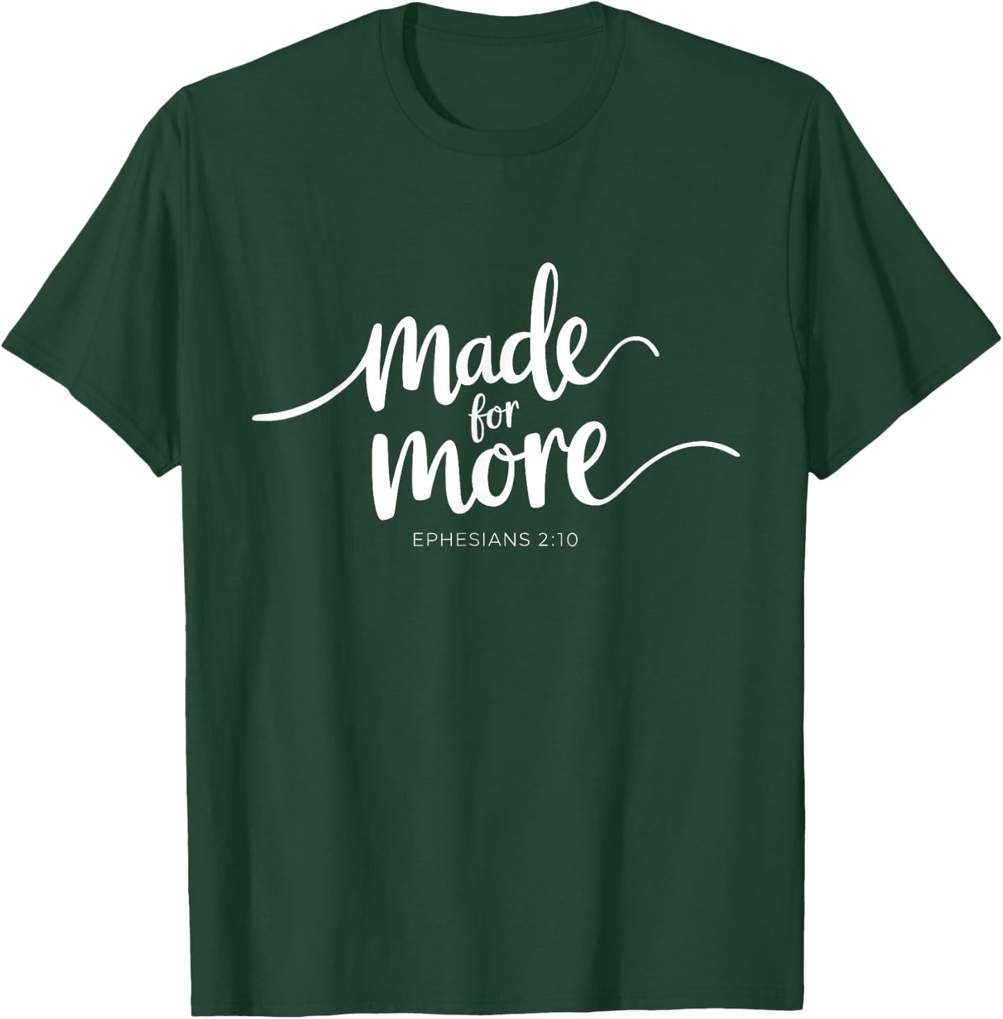 Christian Quote – Graphic Worms Bible Minimalist T-Shirt - T-Shirt | Forest