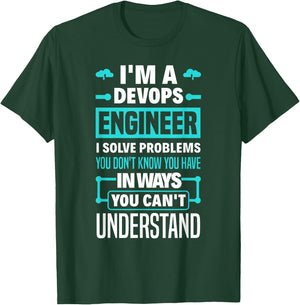 Funny DevOps Engineer Cloud Computing T-Shirt - T-Shirt | Forest