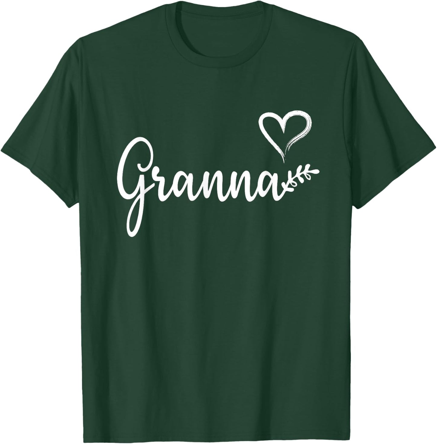 Granna Grandma Birthday Christmas Women Gifts T-Shirt - T-Shirt | Forest