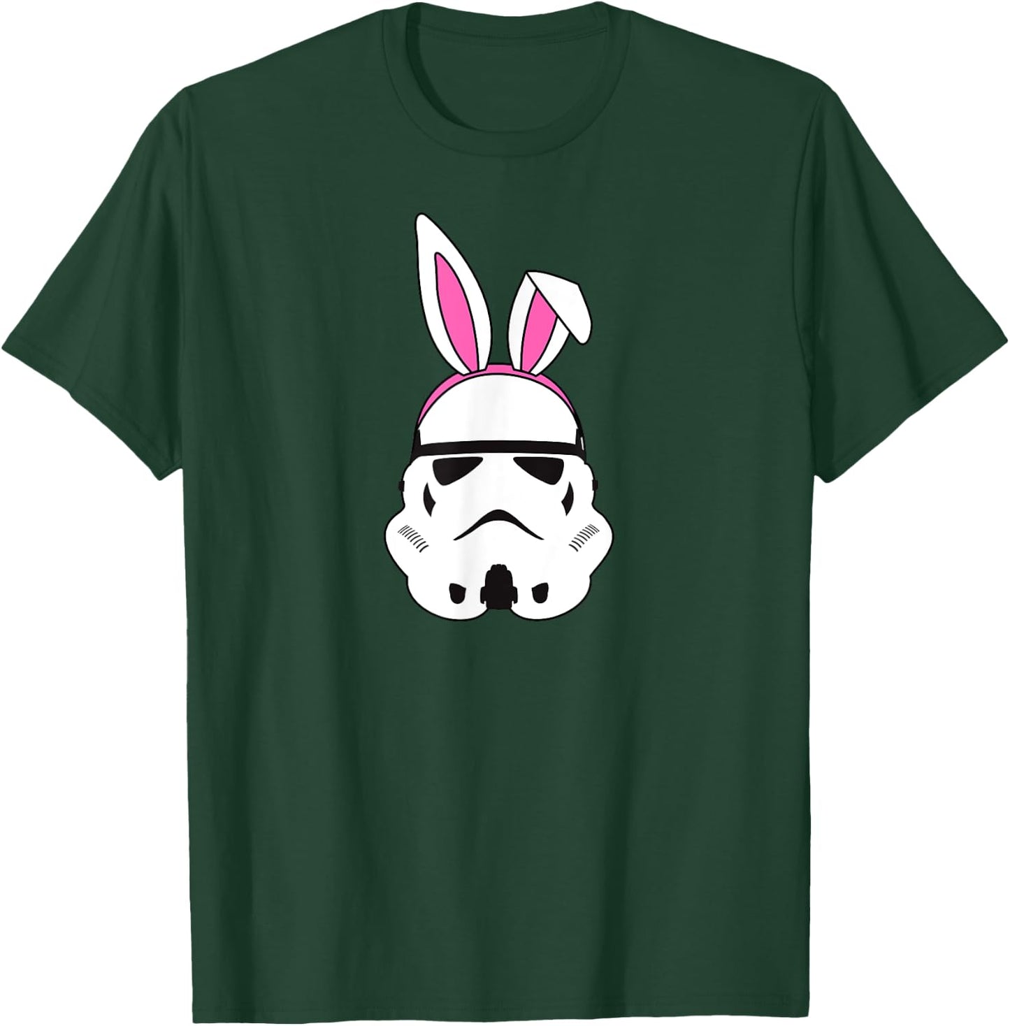 Amazon Essentials Star Wars Stormtrooper Spring Easter Bunny Ears T-Shirt - T-Shirt | Forest