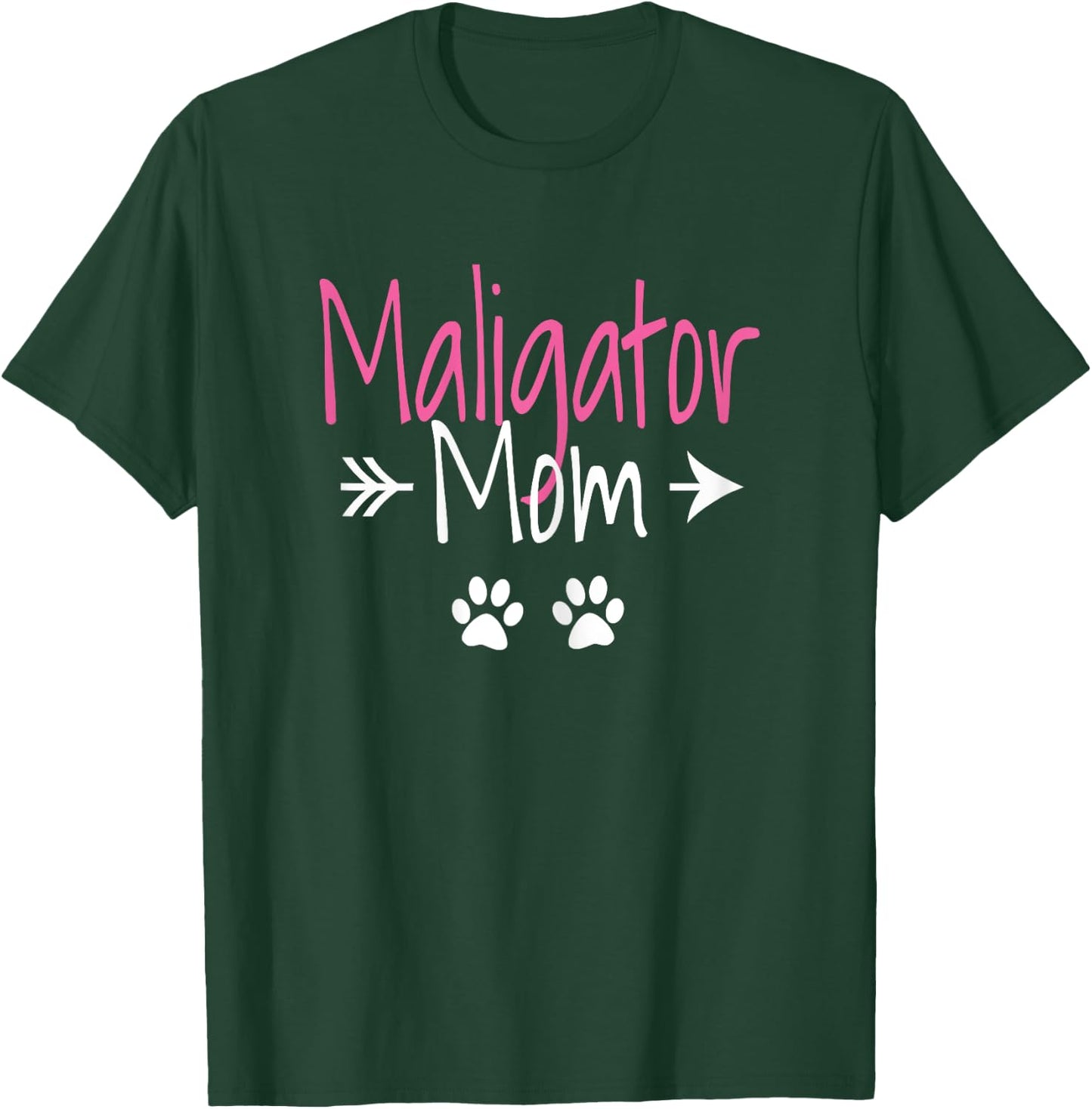 Maligator Mom Funny Belgian Malinois Dog Lover T-Shirt - T-Shirt | Forest