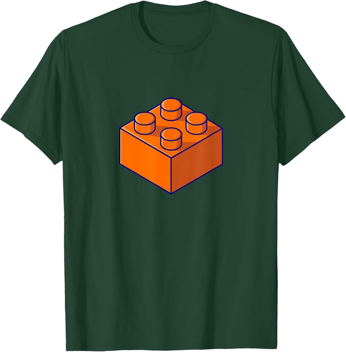 Building Block of Life - Build Toys Fun , black T-Shirt - T-Shirt | Forest