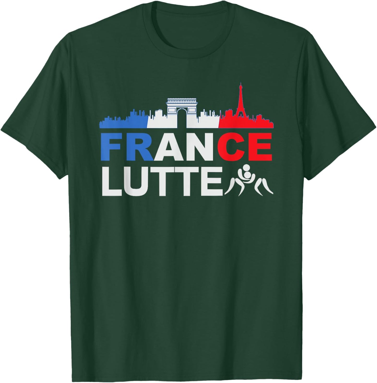 France Flag Fight Gift Jersey Fight , Black, S T-Shirt - T-Shirt | Forest