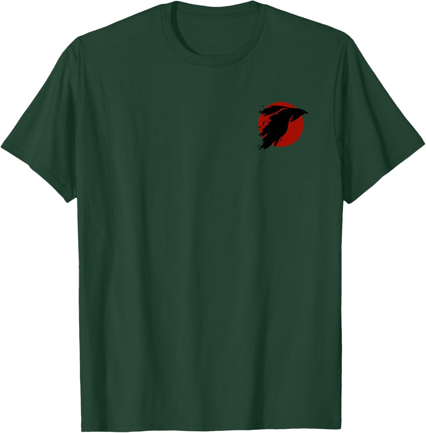Itachi Crow and Rose T-Shirt - T-Shirt | Forest