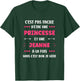 Princess Super Jeanne Girl Funny Name Jeanne T-Shirt - T-Shirt | Forest
