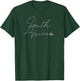South Africa Liebe Südafrikanische Flagge und Herz Südafrika T-Shirt - T-Shirt | Forest