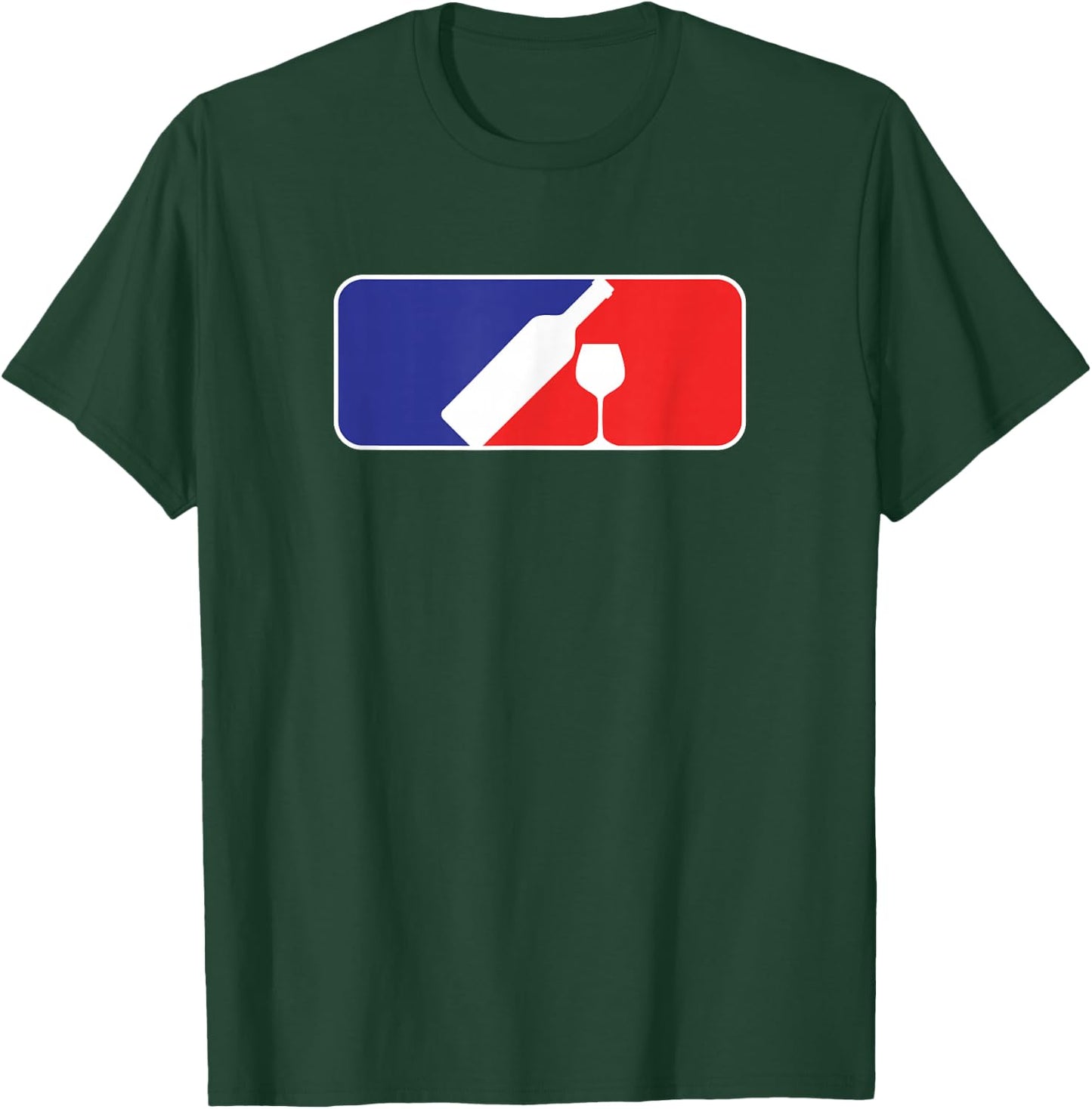 Wine league - wine tasting - sommelier - wine drinker gift T-Shirt - T-Shirt | Forest