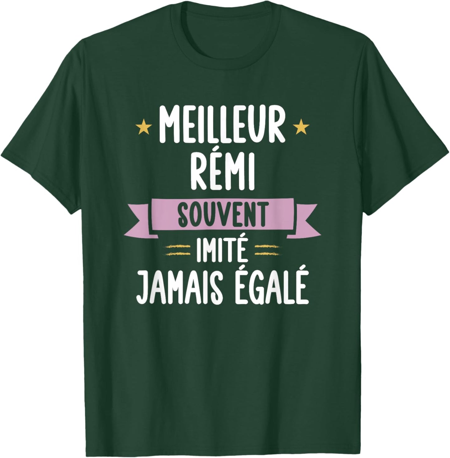 Unique Man Gift Humour Name Personalized Remi , Black, S T-Shirt - T-Shirt | Forest
