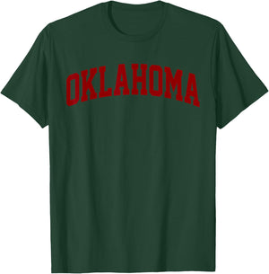Vintage Oklahoma , Oklahoma Gifts Women & Kid T-Shirt - T-Shirt | Forest