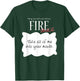 Ring My Bell and Call Me FIRE - Sauce! Tacos Sauce T-Shirt - T-Shirt | Forest