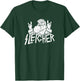 Santa Sleigher Funny Christmas for Metalheads Vintage T-Shirt - T-Shirt | Forest
