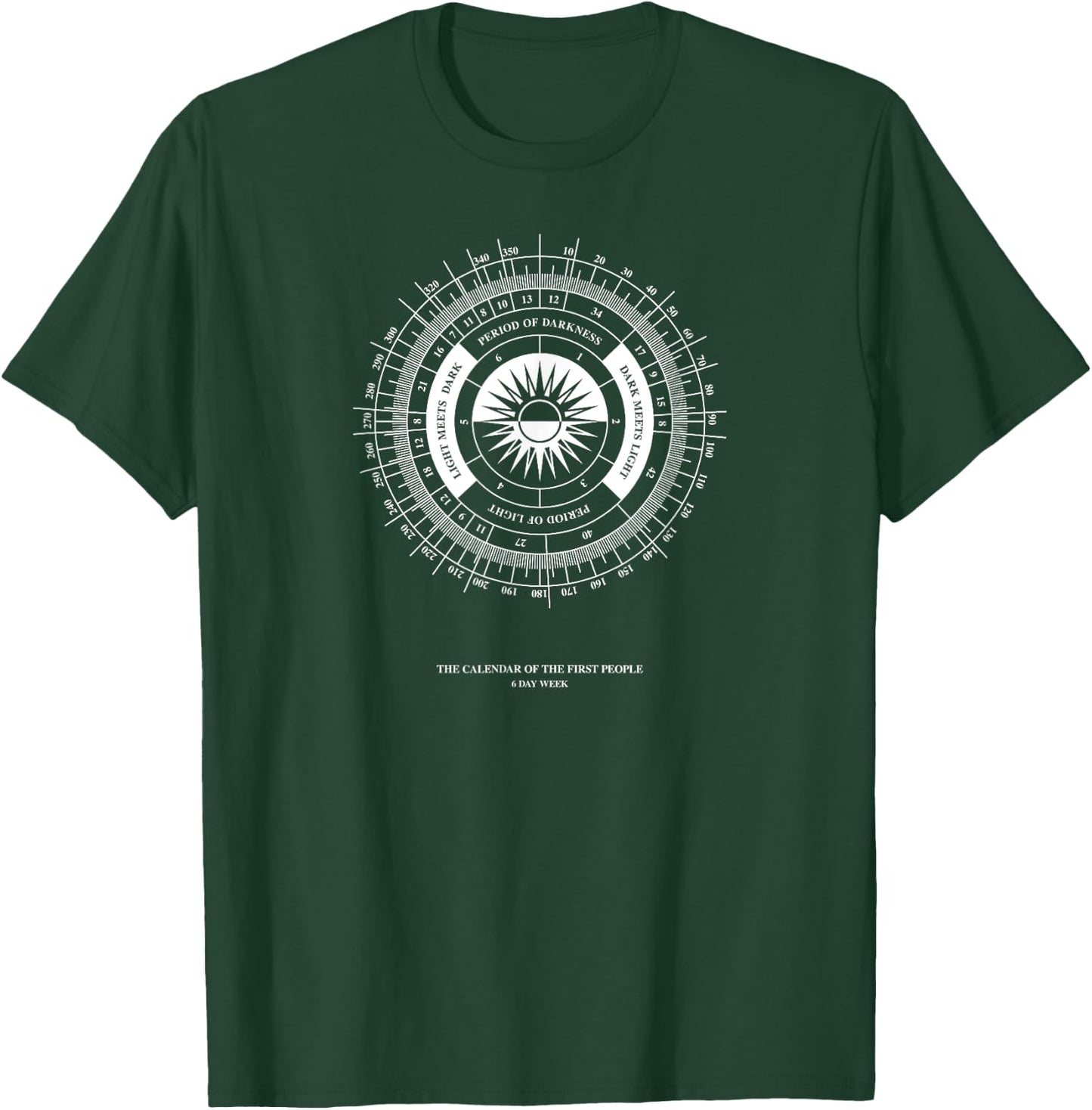 The calendar of the first people FRINGE T-Shirt - T-Shirt | Forest