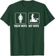 Your Wife My Wife with Cats T-Shirt - T-Shirt | Forest