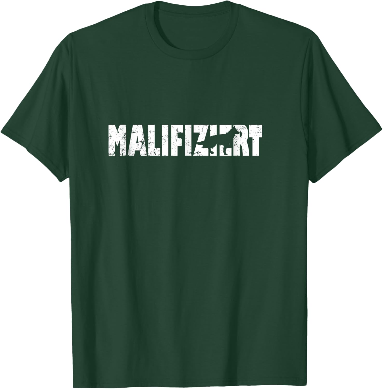 Malifiziert Belgian Malinois IGP Hundesport Hunde Spruch T-Shirt - T-Shirt | Forest