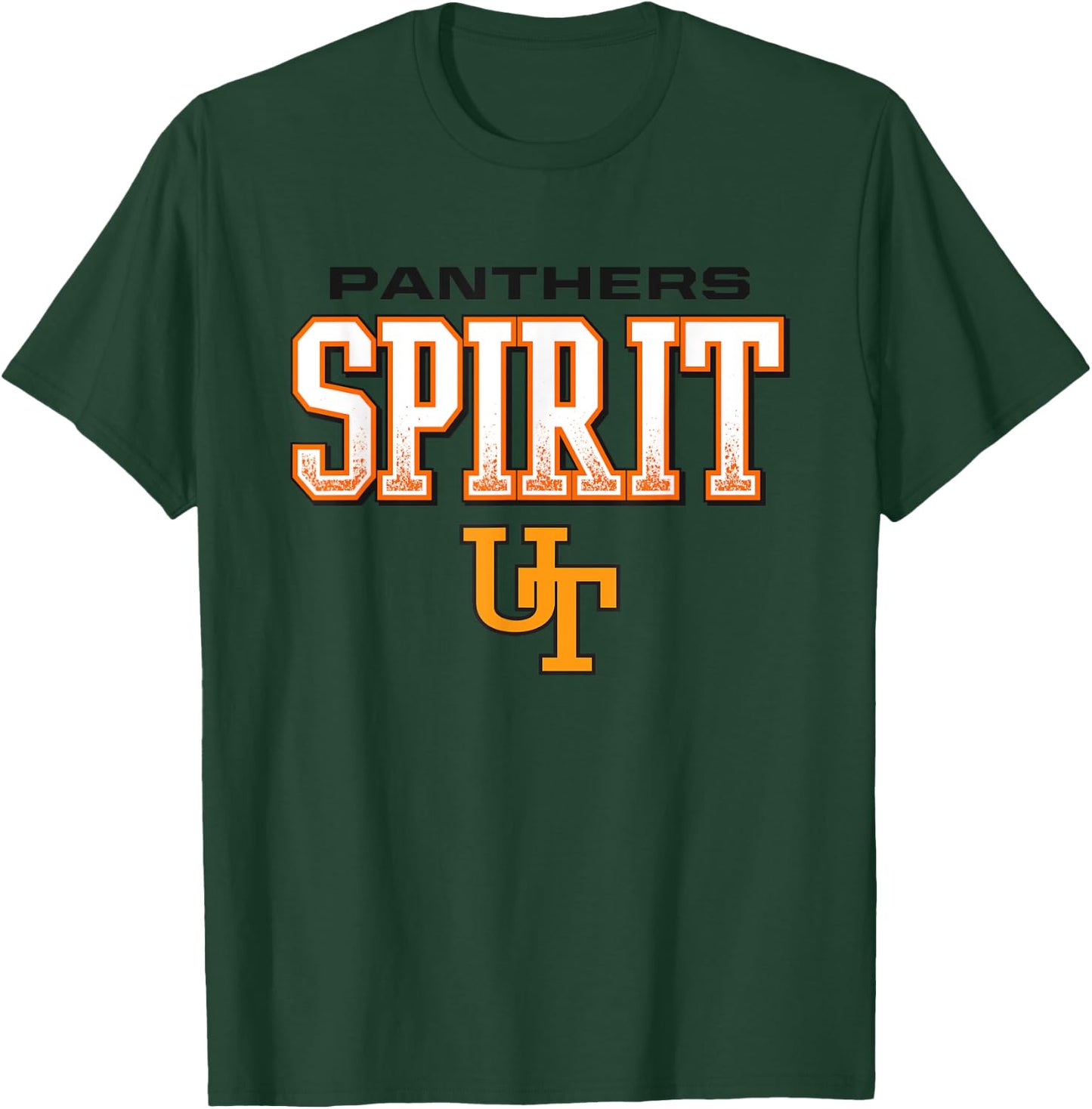 United Township Panthers Logo Spirit HS T-Shirt - T-Shirt | Forest