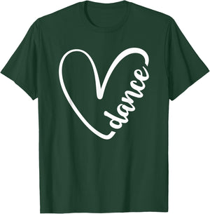 Love Dance Cute Dance T-Shirt - T-Shirt | Forest