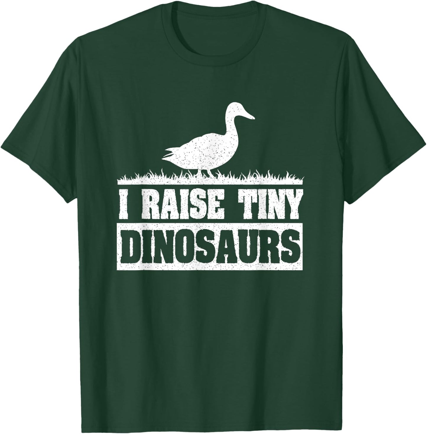 I Raise Tiny Dinosaurs Funny Duck Lover T-Shirt - T-Shirt | Forest