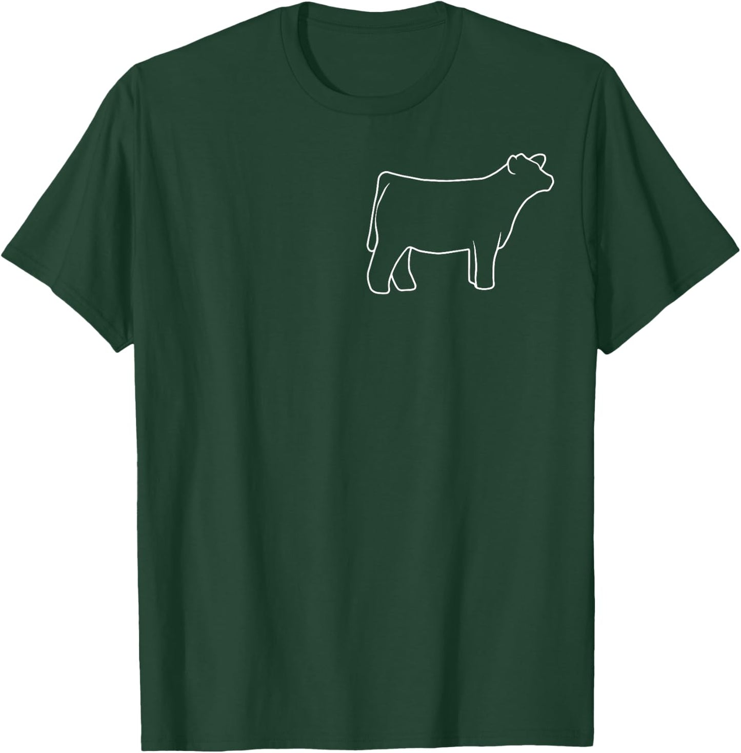 cow show, Show Steer girl T-Shirt - T-Shirt | Forest