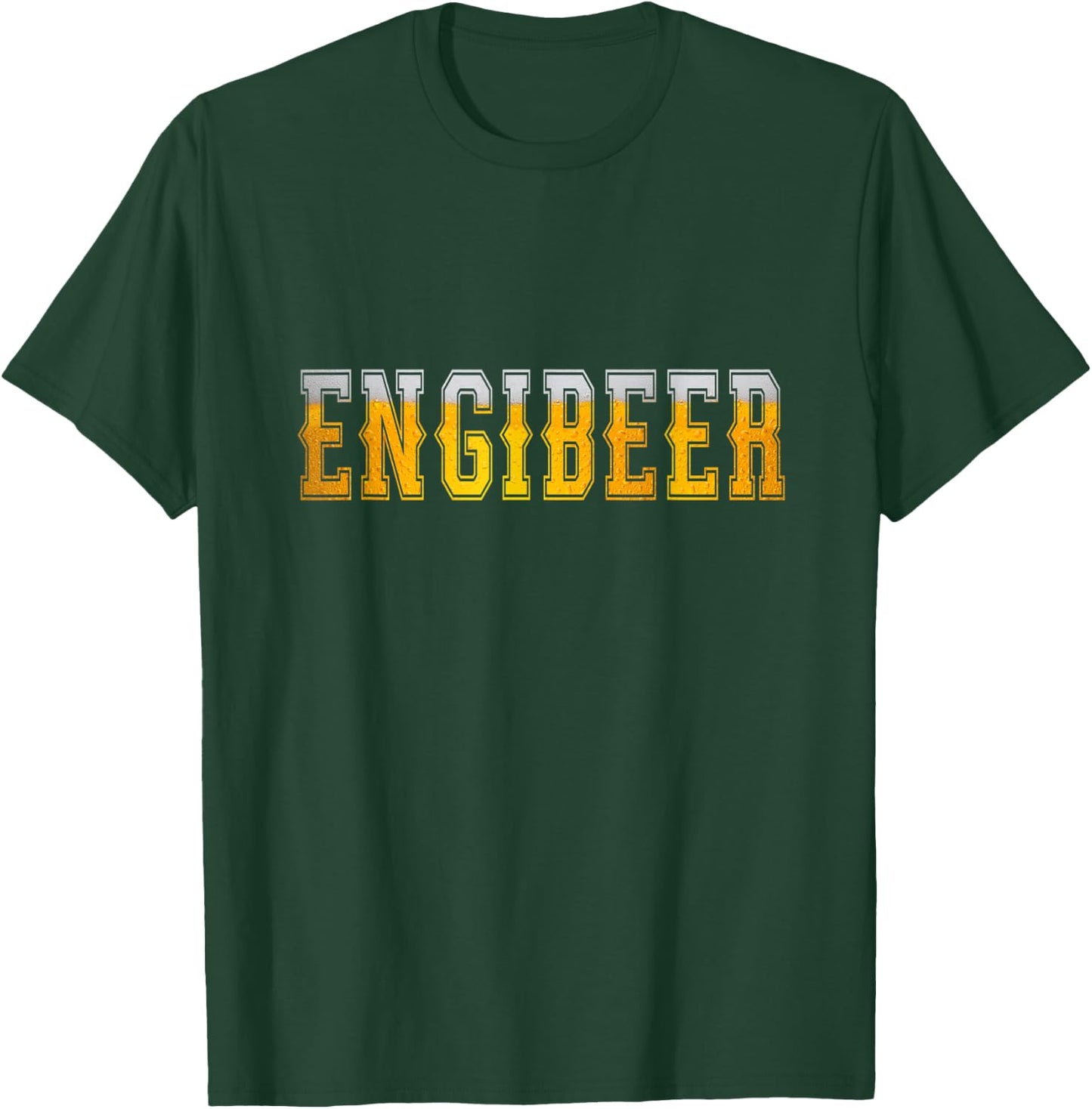Engibeer Engineer Beer lover T-Shirt - T-Shirt | Forest