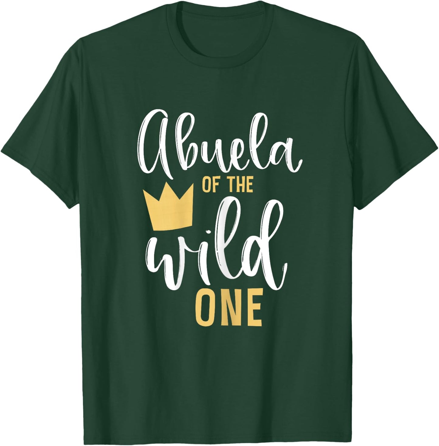 Abuela of the Wild One 1st Birthday First Thing Matching T-Shirt - T-Shirt | Forest