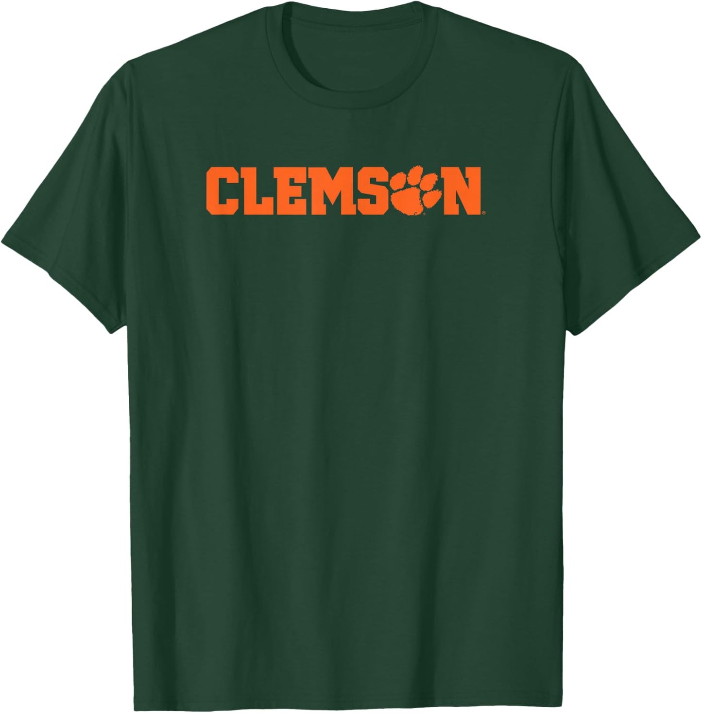 Elite Authentics -Adults Black Small Classic Fit Clemson Tigers Classic Paw Officially Licensed T-Shirt - T-Shirt | Forest