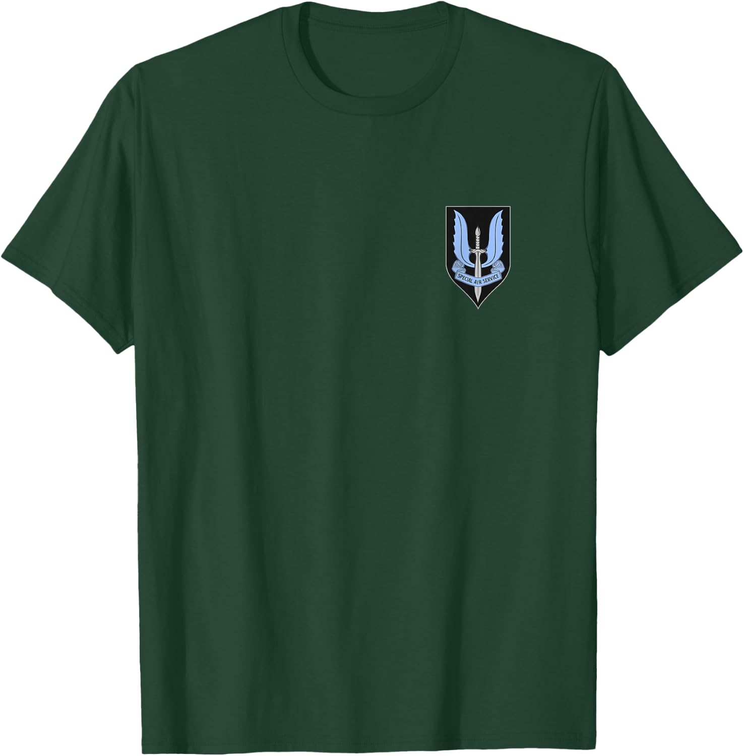 NZSAS New Zealand Special Force Air Regiment BACKPRINT T-Shirt - T-Shirt | Forest