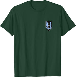 NZSAS New Zealand Special Force Air Regiment BACKPRINT T-Shirt - T-Shirt | Forest