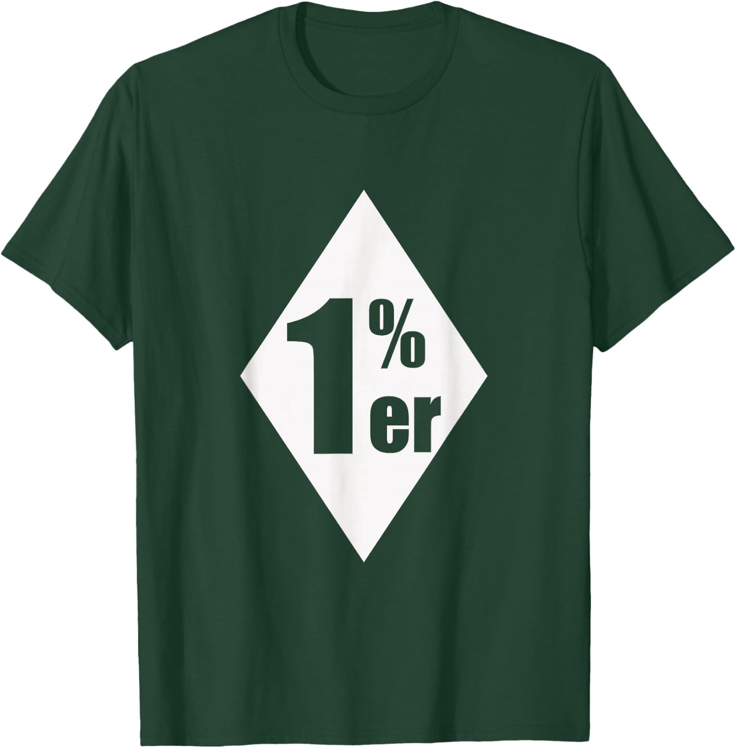 Vitini-Fashion Raute 1%, Rocker, Biker, Motorrad , Schwarz, S T-Shirt - T-Shirt | Forest