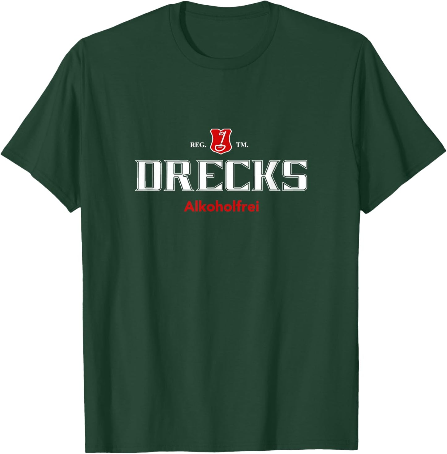 Funny Beer Sayings Drecks Alcohol-Free Party Beer Fan , black T-Shirt - T-Shirt | Forest