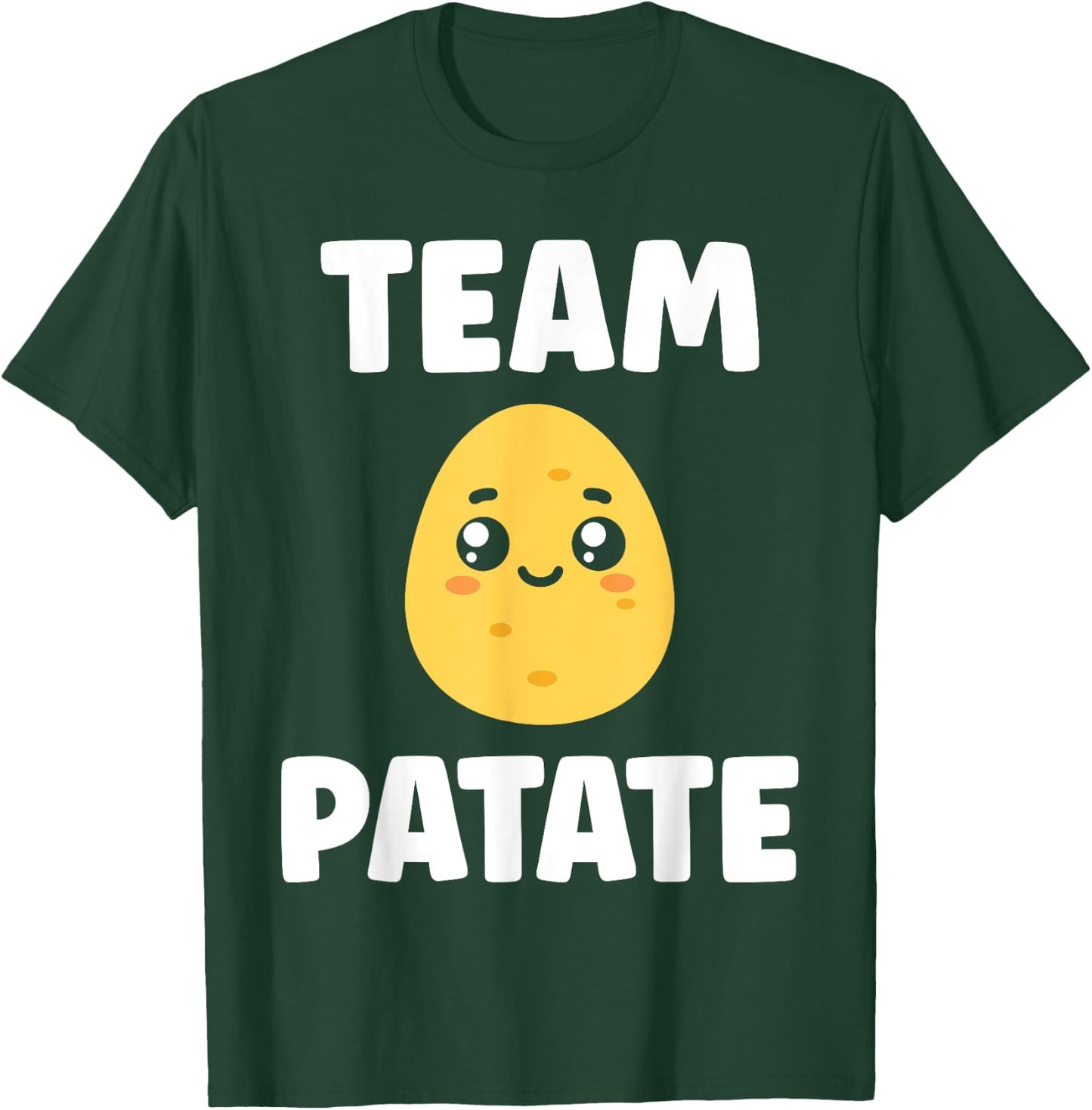Quote Potatoes Funny Team Potato , Black, S T-Shirt - T-Shirt | Forest