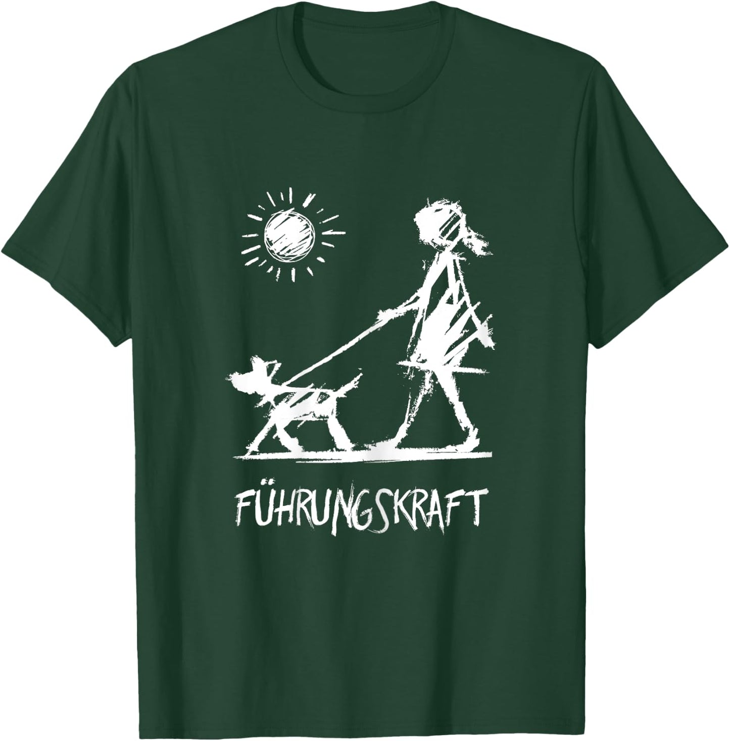 Frührungskraft Funny Dog Sayings with Print Women's , black T-Shirt - T-Shirt | Forest