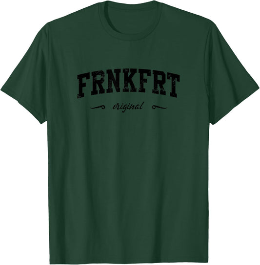 Frankfurt Main / Oder College Design T-Shirt - T-Shirt | Forest
