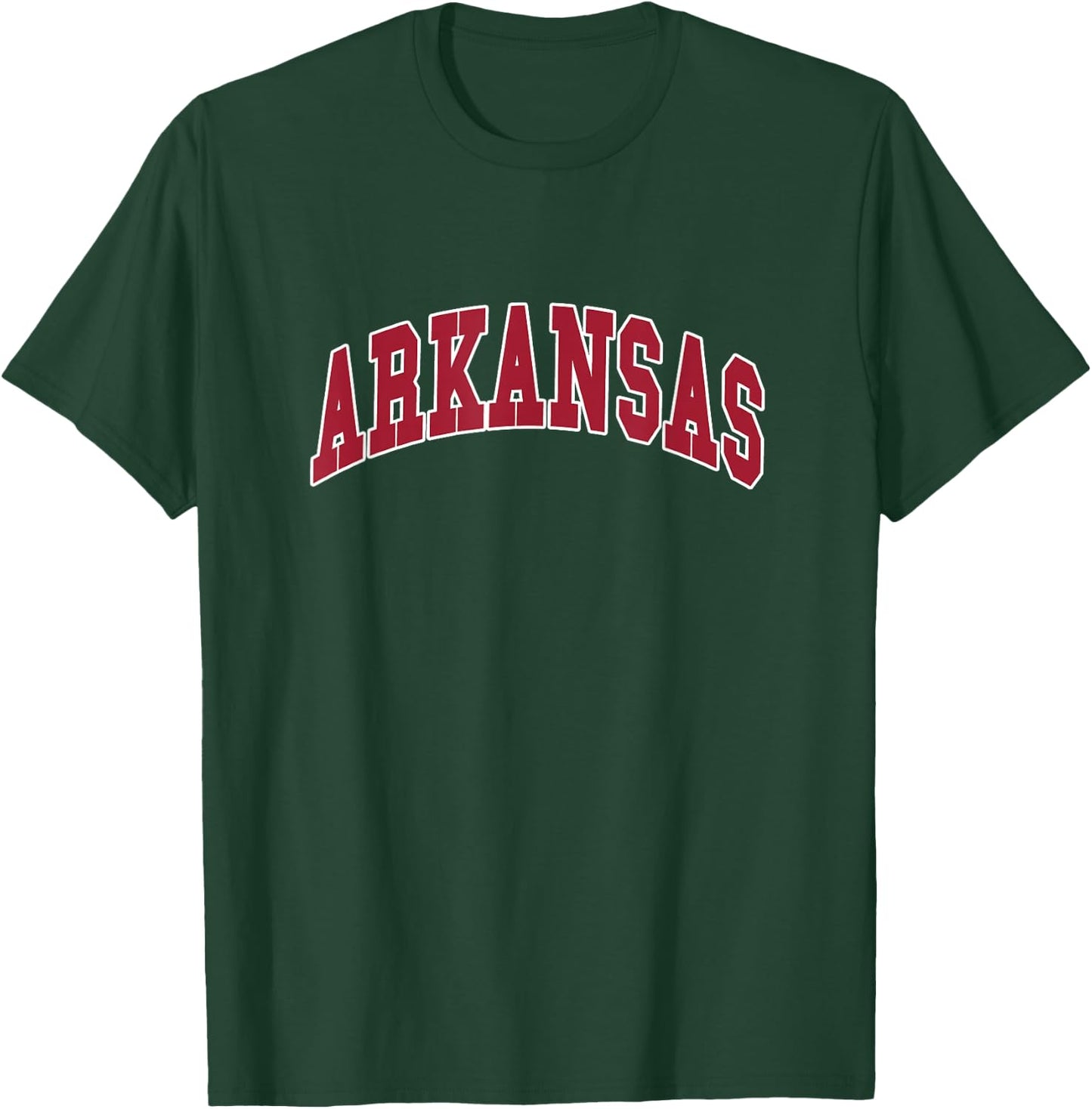 ARKANSAS - Throwback Design - Classic T-Shirt - T-Shirt | Forest